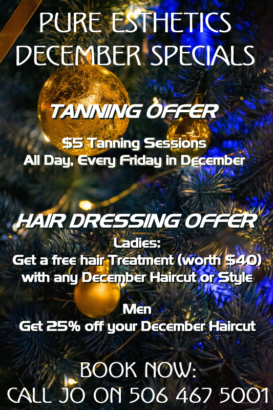 december 2025 specials at pure esthetics